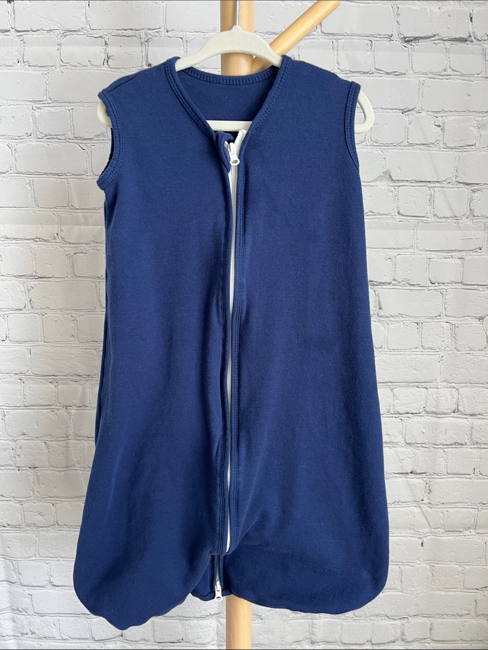 ⭐️⭐️PICK 5 / $20 Fiemol Navy Sleeveless Zip-Front Sleep Sack